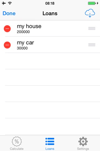 2Loans calculator screenshot 3