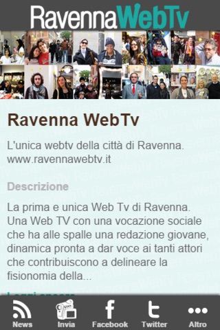 RavennaWebTv screenshot 2