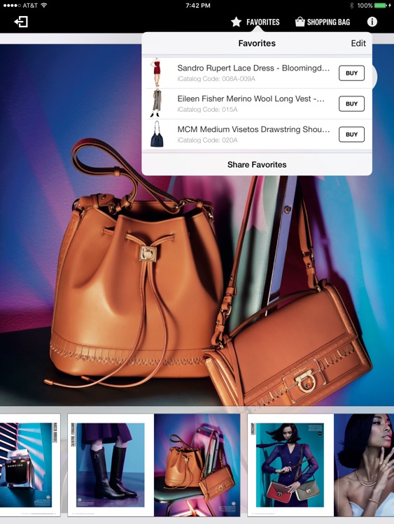 Bloomingdale's iCatalog
