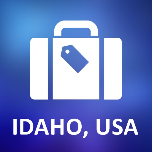 Idaho, USA Offline Vector Map icon