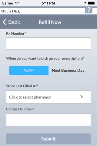 Winn-Dixie Rx screenshot 2