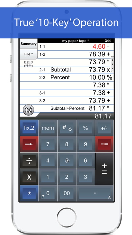 Adding Machine 10Key Lite