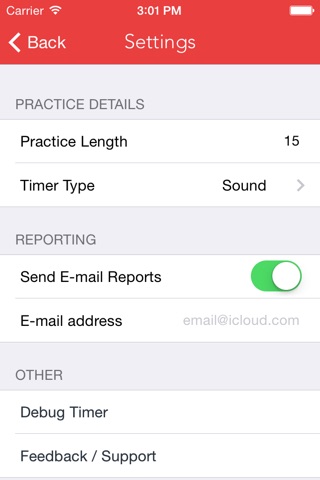 Piano Practice Timer - A Noise Activated Timer for Music Practice screenshot 2