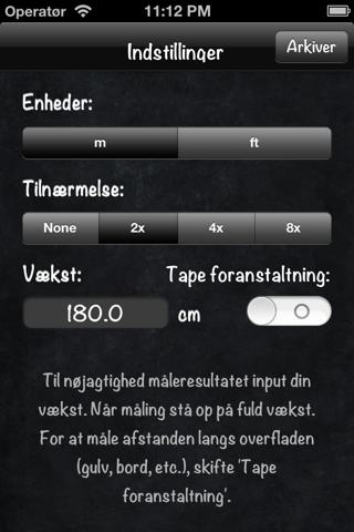 Optical RangeFinder - easy way to measure distance screenshot 2