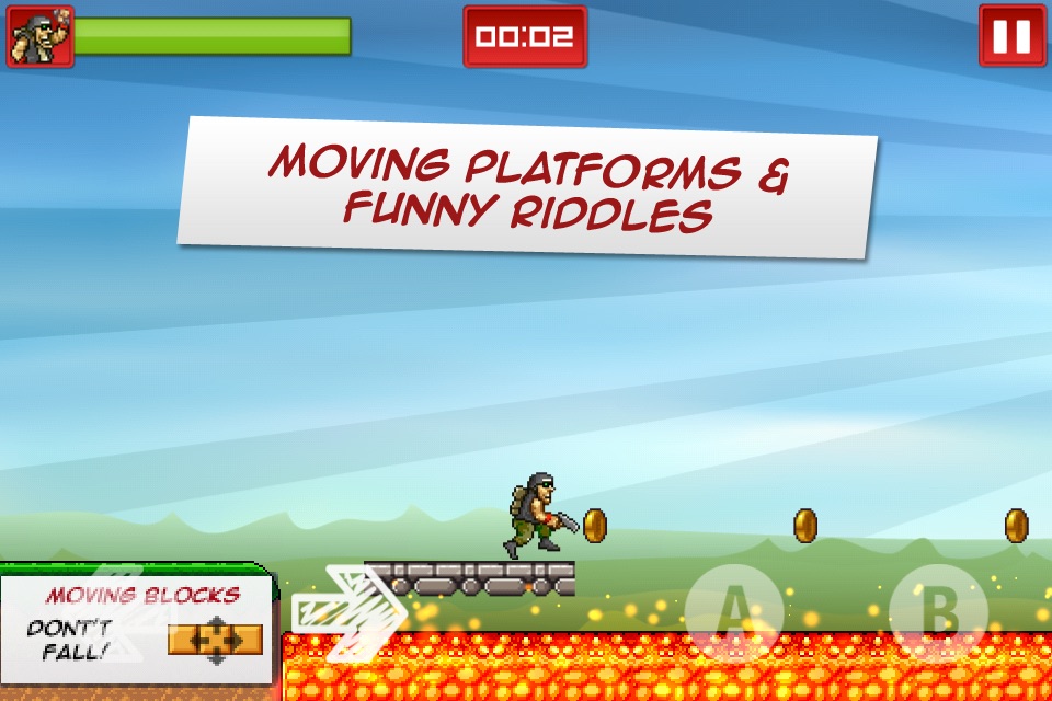 Commander Cool - 8-bit Retro Jump and Run screenshot 3