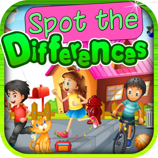 Spot The Difference - Free photo puzzle game for family Icon