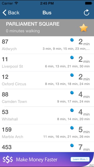 London City Due - Maps, Bus, Stops, Status, Tube, locations (圖5)-速報App