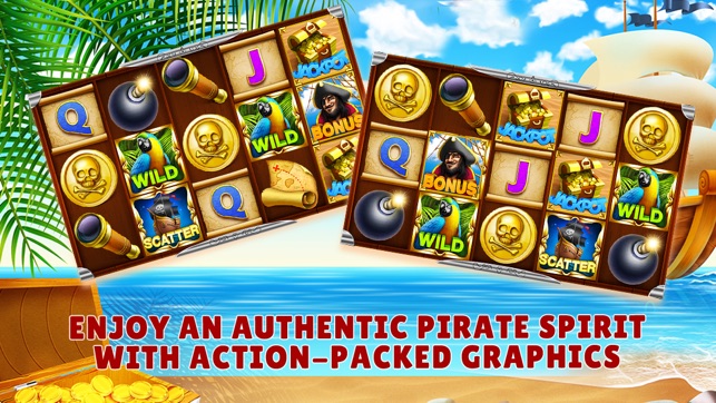 Slots Pirates Treasure - Free Slot Machi