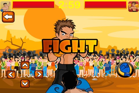 Hercules Desert Boxing - Fist Hero Knock Down FREE screenshot 2