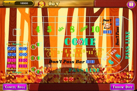 All in & Let it Roll Craps Dice Game - Holiday Fun Edition Free screenshot 3
