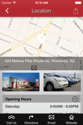 Woodbury Nissan screenshot 4