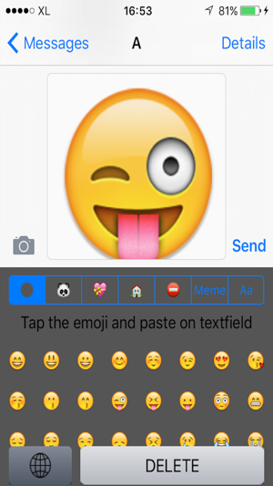 Big Emoji Keyboard(圖2)-速報App