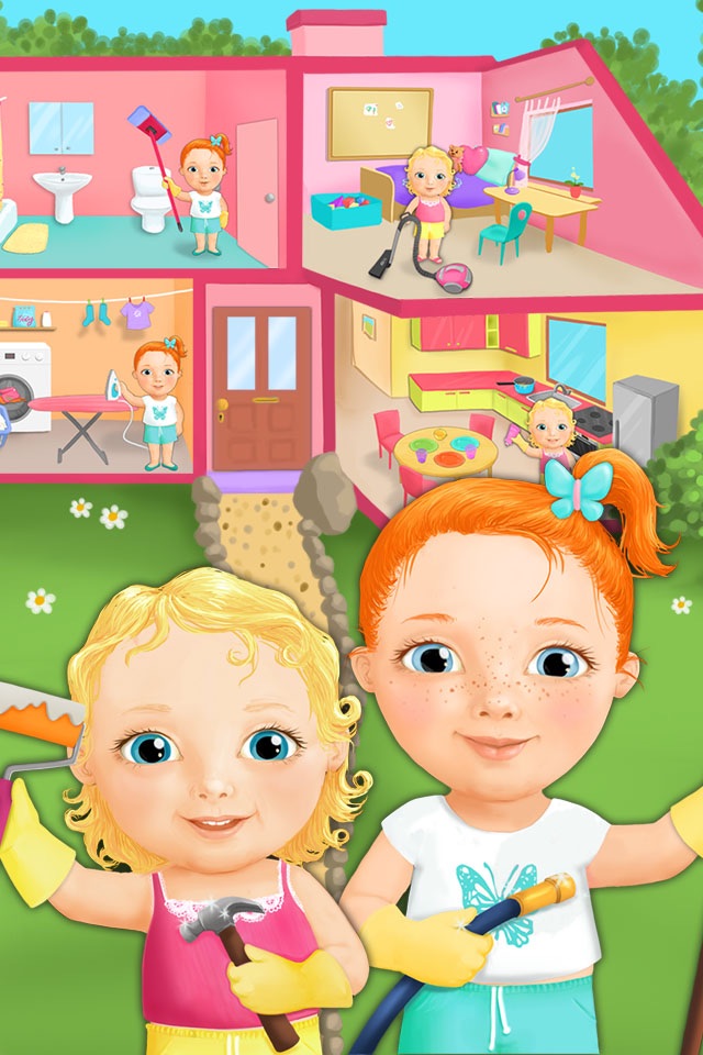 Sweet Baby Girl Clean Up 2 - My House, Garden and Garage (No Ads) screenshot 2