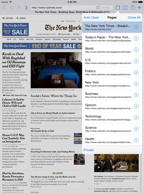 Automatic Web Browser for iPad screenshot-4