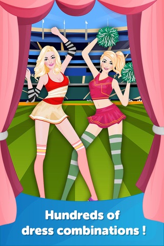Cheerleader Dress Up-Fun Doll Makeover Game screenshot 3