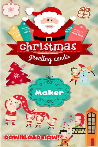 Christmas greeting cards Maker - Free Greeting Cards screenshot 4