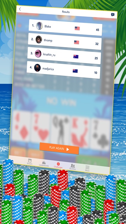 Caribbean Casino Video Poker LIVE - Free World Tournament Jackpot Bonus Card Game screenshot-3