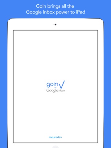 GoIn+ for Google Inbox: for iPad screenshot 2
