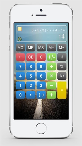 電卓のHD ％無料 - アプリ、 iPhoneとiPodのための式ディスプレイ＆注目紙テープでプロ基本CalculaterのAppのおすすめ画像1