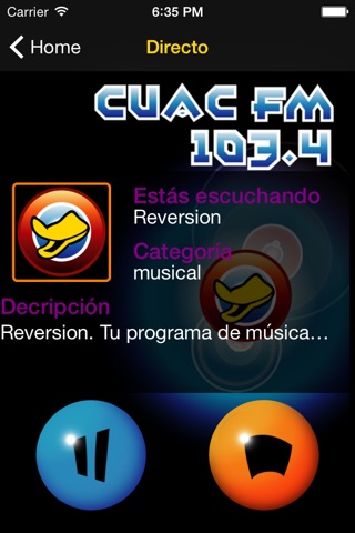 CUAC FM screenshot 2