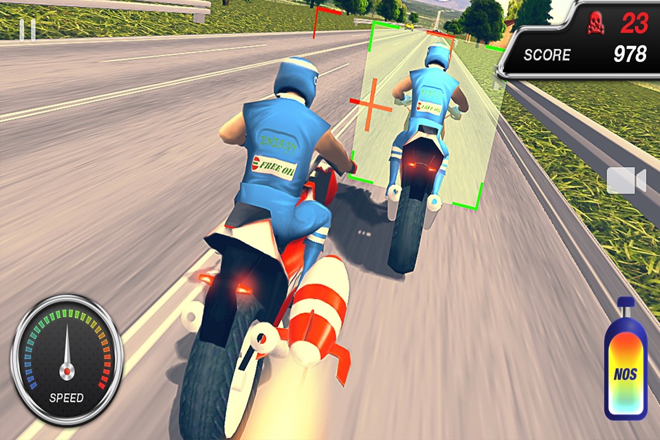 Moto Rash 3D screenshot 2
