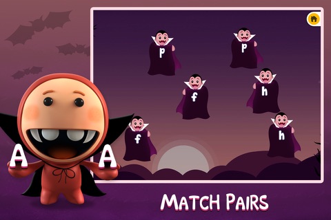 Learn to Read Series : Evil Dracula ABCD for Montessori screenshot 2