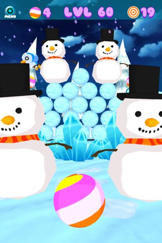 Holiday Snow Smash: Fun Ball Tossing Game screenshot 3