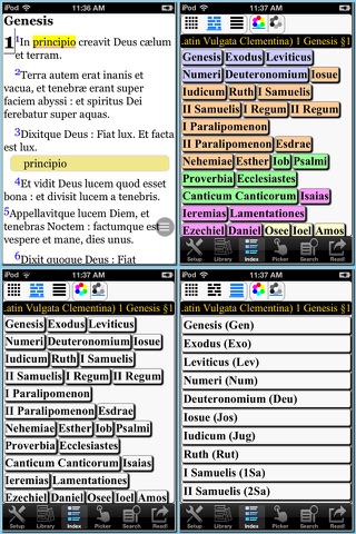 Biblia Sacra Vulgata (Latin Vulgata Clementina) screenshot 2