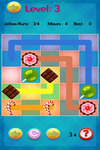 ‘ A Candy Connect Sweet Treat Path – Free Logic Game screenshot 4