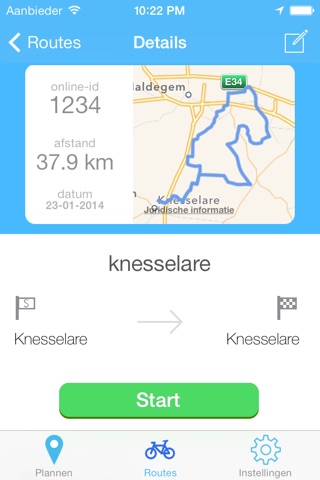 FietsKompas - official knooppunten routeplanner screenshot 4