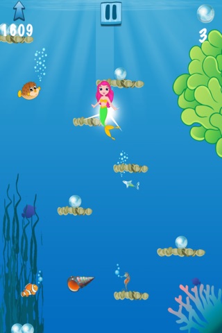 Skippy Mermaid Jump! - A Sea Princess Adventure- Pro screenshot 2