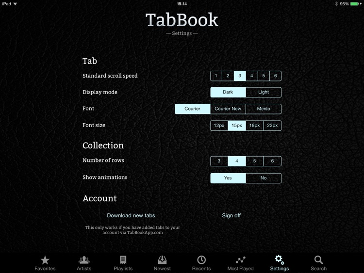 TabBook