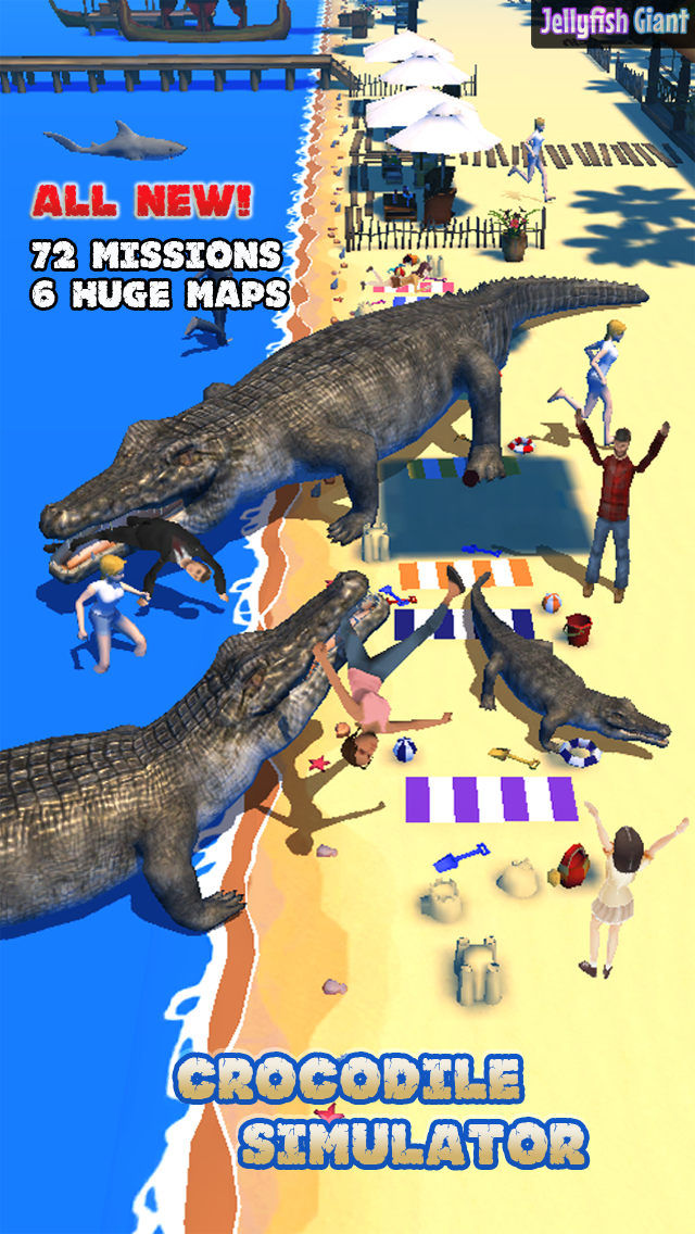 Crocodile Simulatorのおすすめ画像1