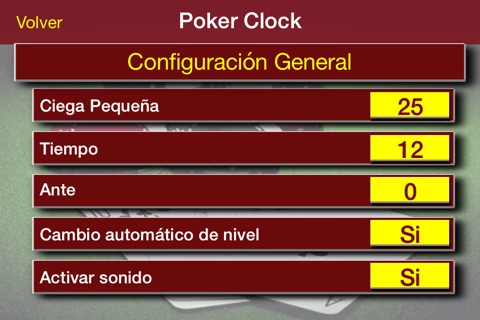 PokerClock screenshot 4
