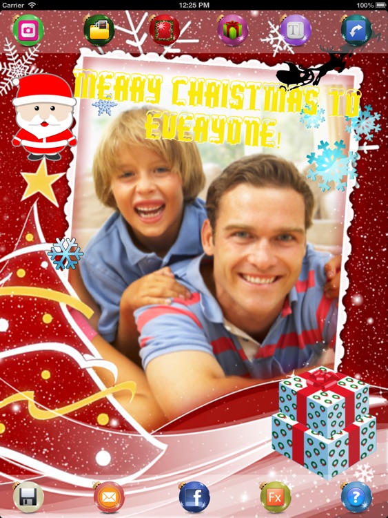 Xmas Photo HD - share your Christmas Greetings