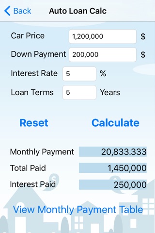 Home Loan Cal - EN screenshot 4