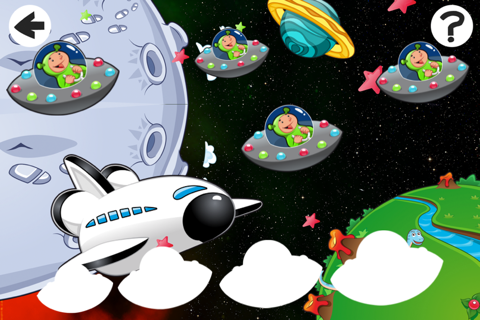Cool Space Run-ner, Robot-s and Star-s In Crazy Kid-s Game-s screenshot 4