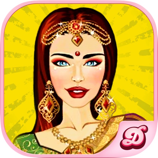 Indian Bride Dress Up-Fun Doll Makeover Game iOS App