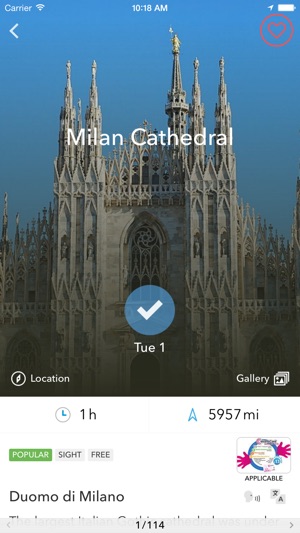 Milan Trip Planner, Travel Guide & Offline City Map(圖4)-速報App