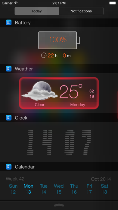 Image of Widget - Add Custom Widgets to Notification Center (Today View)