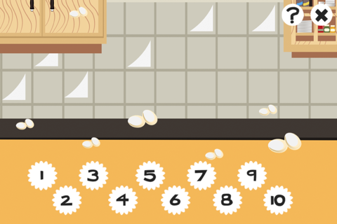 A Kitchen Counting Game for Children: Learning to count with Cooking screenshot 3