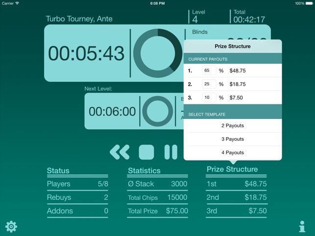 Poker Blind Timer HD