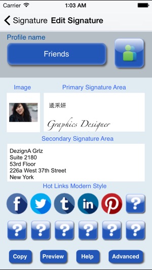 Email Signature Lite(圖2)-速報App