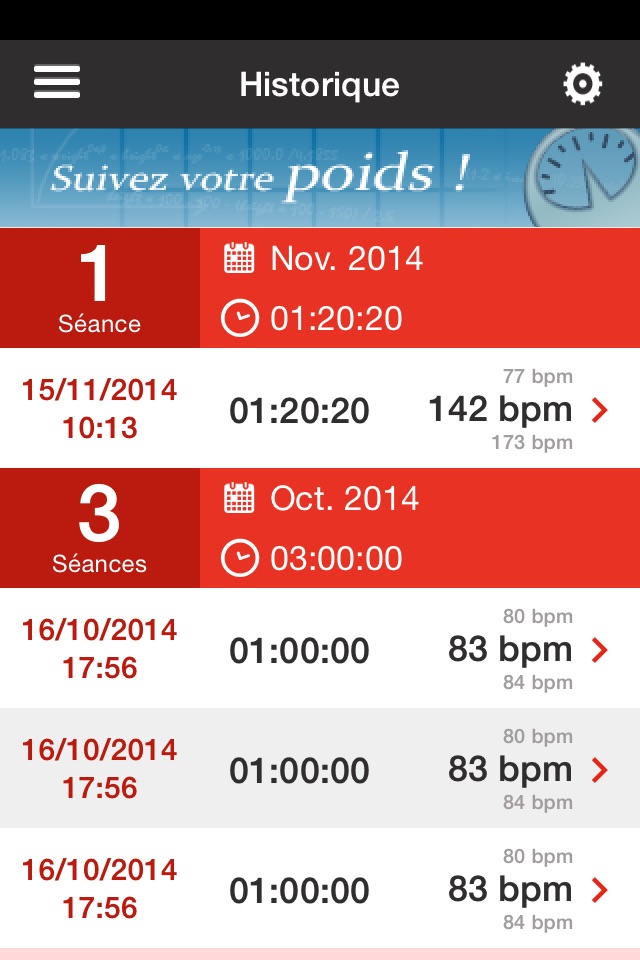 HR Tracker, Calc your Heart Rate during a workout screenshot 4