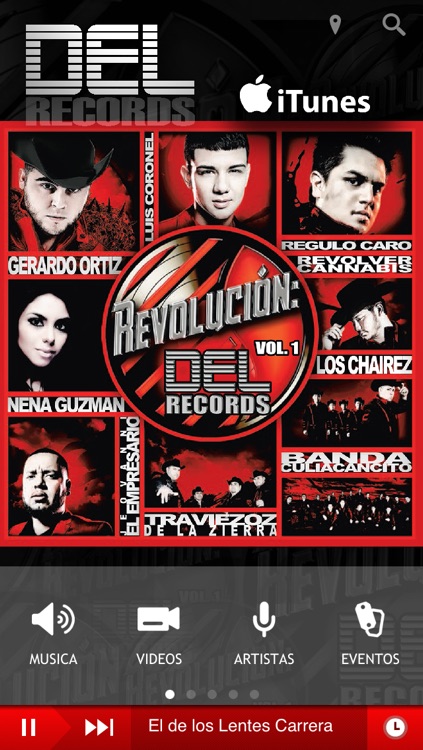 DEL Records Mobile App