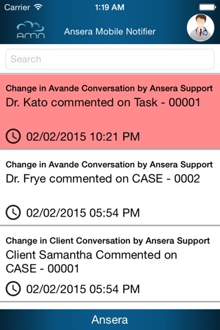 Ansera Mobile Notifier screenshot 3