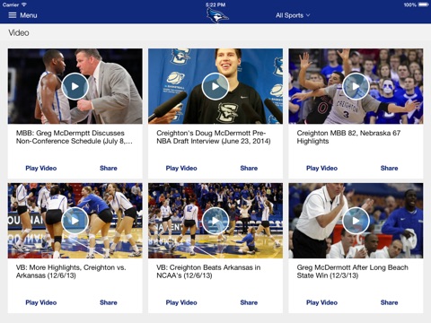 GoCreighton for iPad 2014 screenshot 4