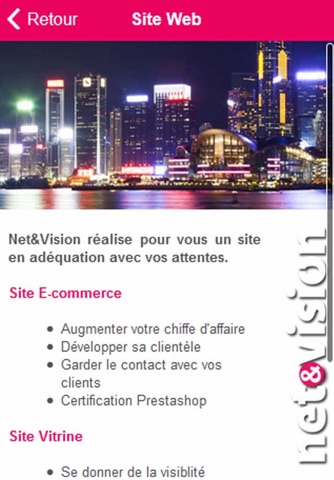 NETVISION - Agence digitale - Metz screenshot 2