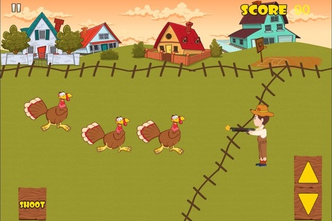Attack of the Wild Turkeys - Get My Gun Fast!! Free screenshot 2