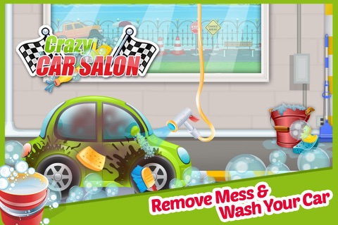 Crazy Car Salon - Wash & Design Your Vehicle in Auto Carwash Service Station screenshot 3